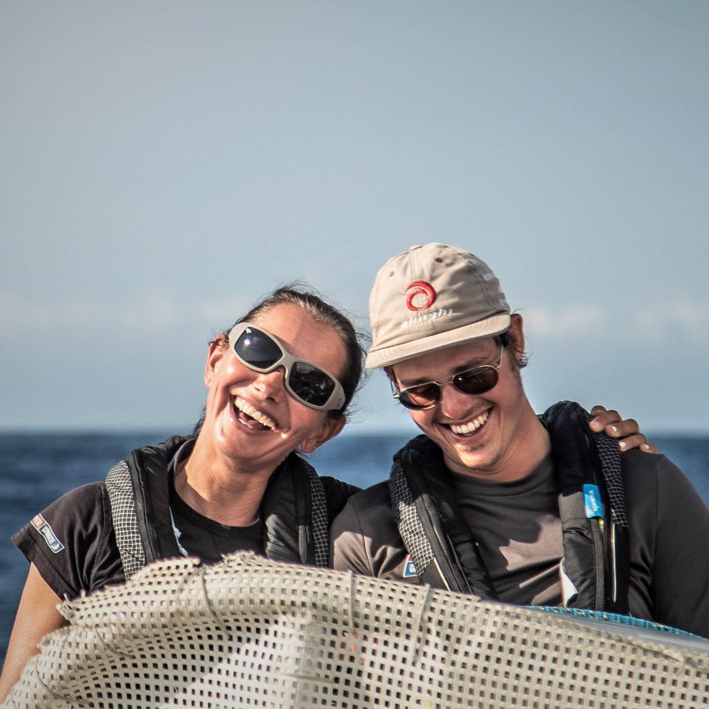 Clipper Events - Smiling People on the Helm