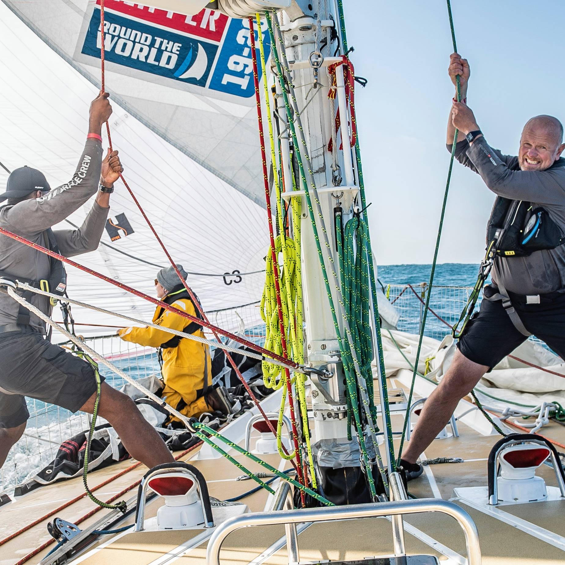 Clipper Events teamwork leadership sailing